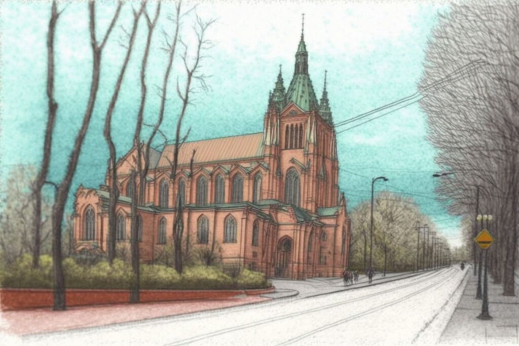 Vilnius street scene