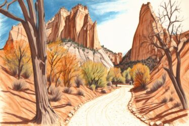 Zion National Park in October