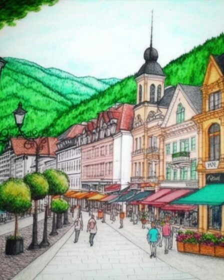 Bergen in June
