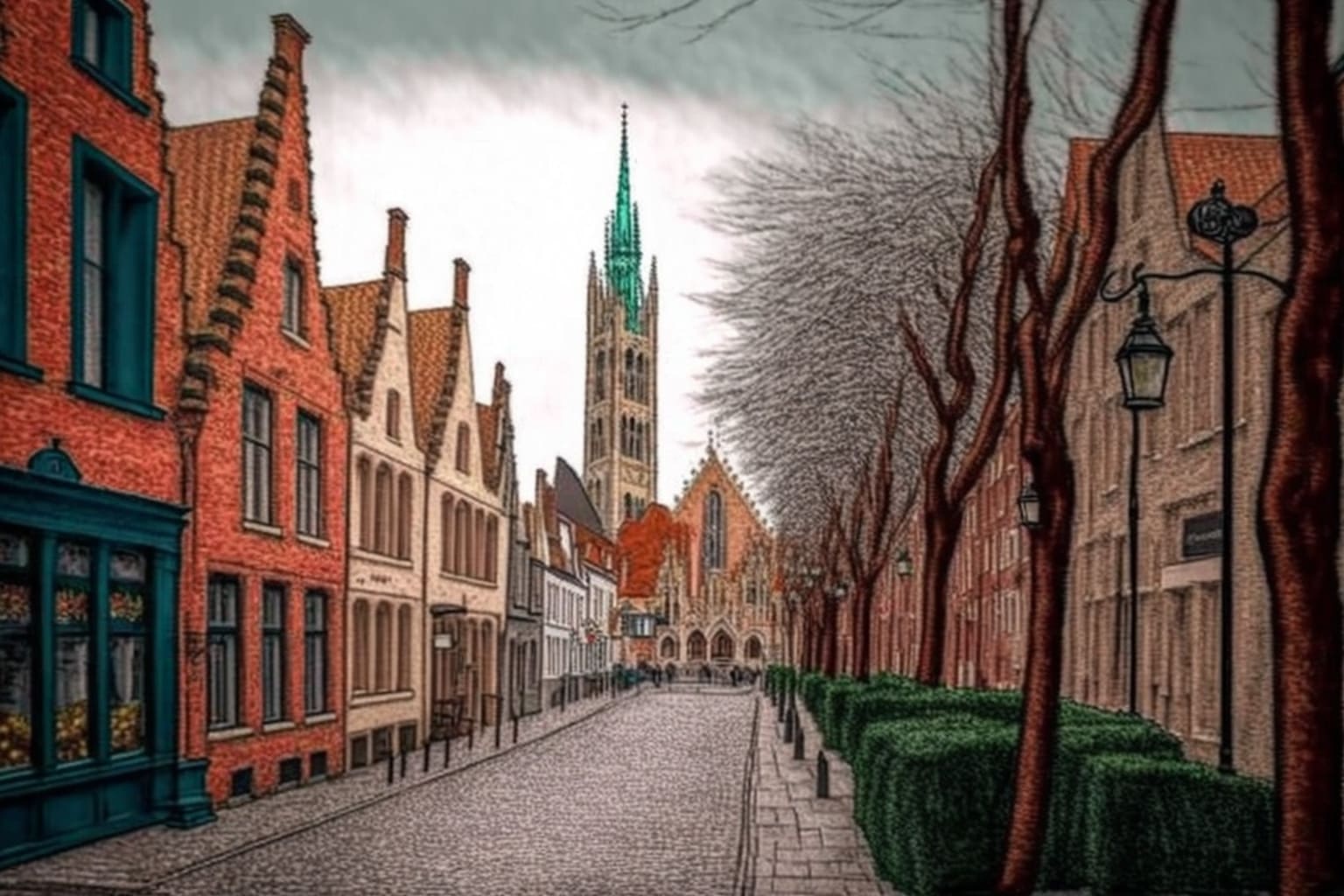 Bruges in March